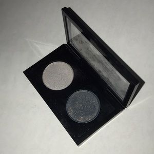 MAC Eye Shadow Duo Palette Silverwear / BlueSpruce
